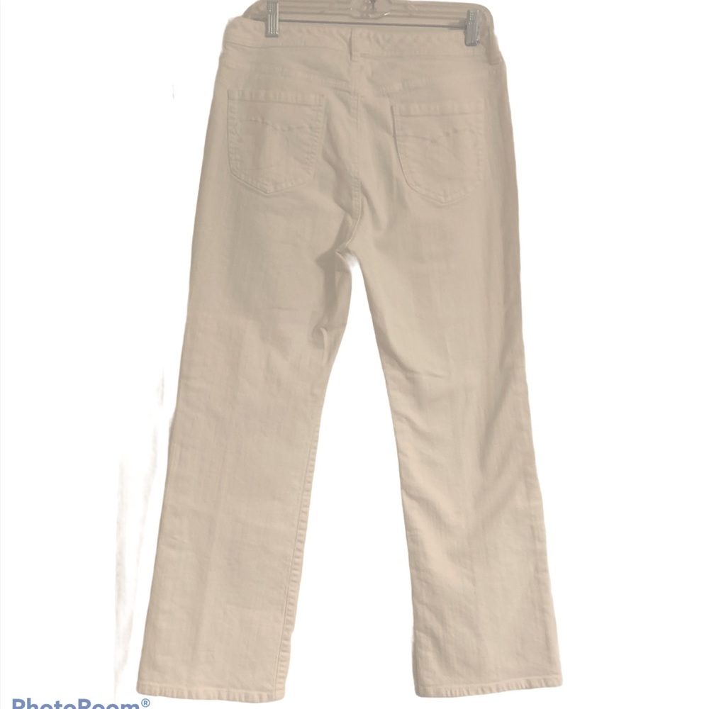 Chico's Platinum white jeans 1.5 short 10 - Picture 6 of 10
